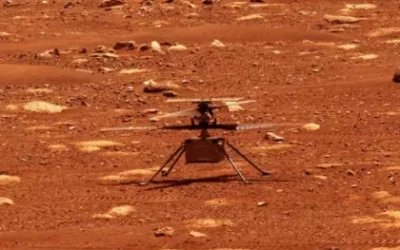 THE LITTLE HELICOPTER ON MARS