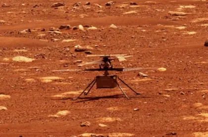 THE LITTLE HELICOPTER ON MARS